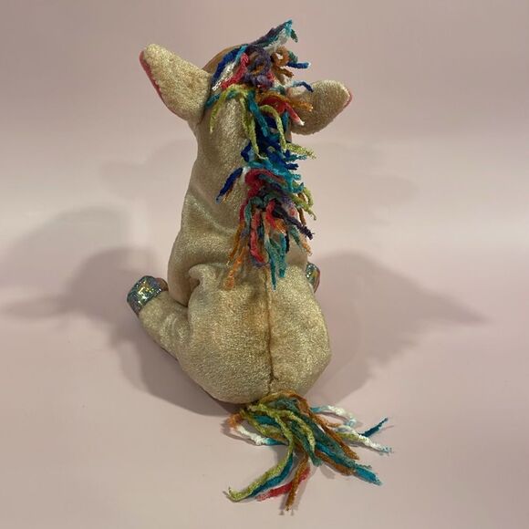 Ty Beanie Baby Horse Chinese Zodiac Sign Multicolour Excellent Used Condition - Picture 3 of 10